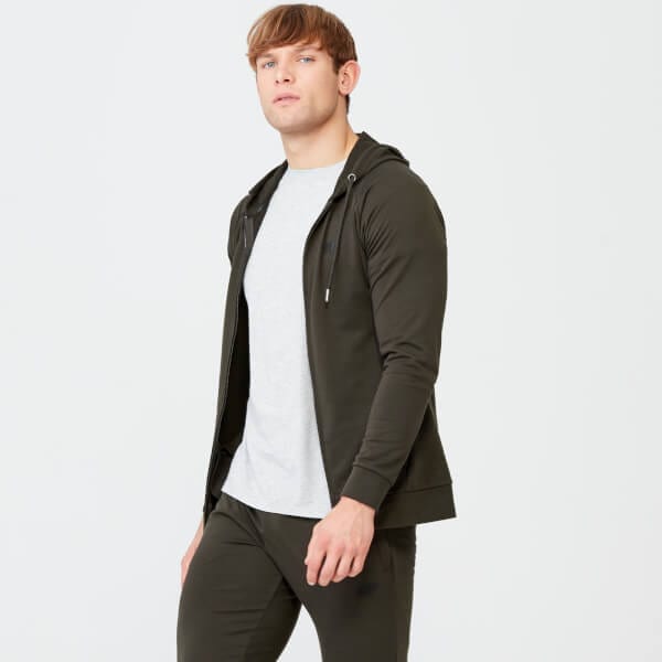 male model wearing form hoodie 