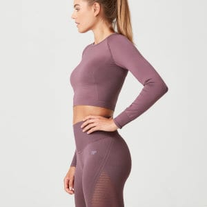 seamless crop top