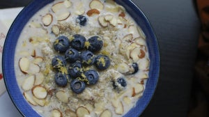 Apple Pie Protein Porridge