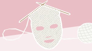 Knit Mask: Diese Maske ist wie ein kuscheliger Sweater für dein Gesicht