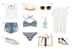 Get the look : go to the beach !