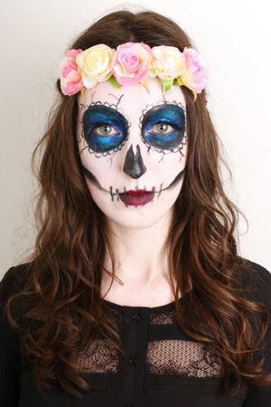 GLOSSYHalloween : Maquillage Sugar Skull
