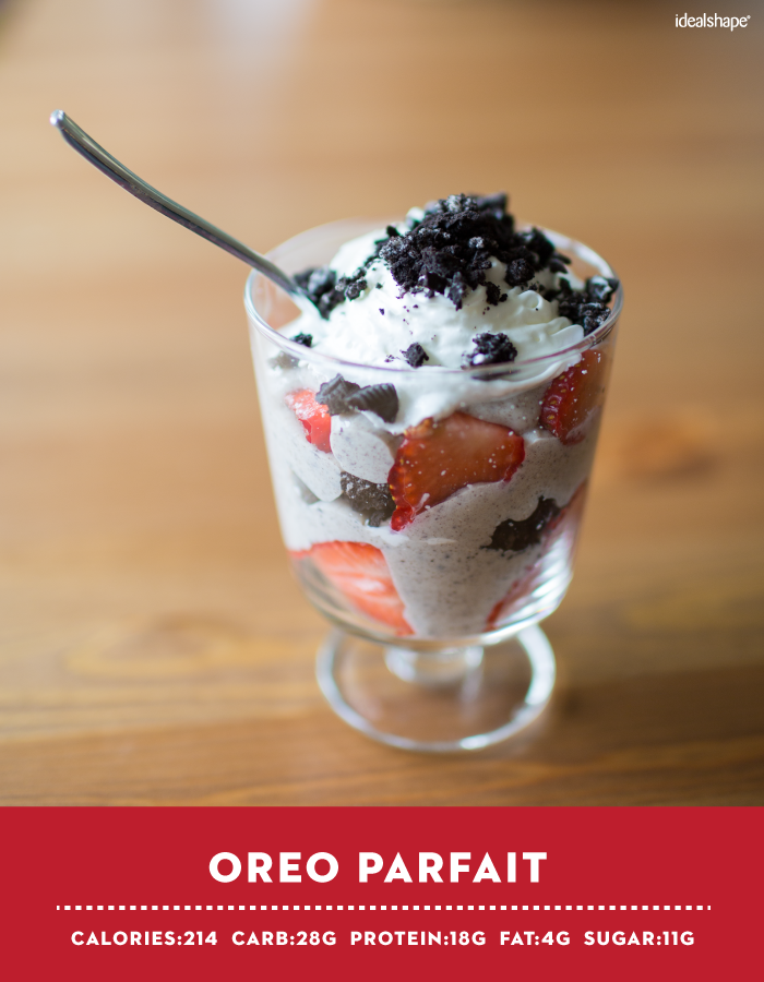 Cookies 'N Cream IdealShake Oreo Parfait