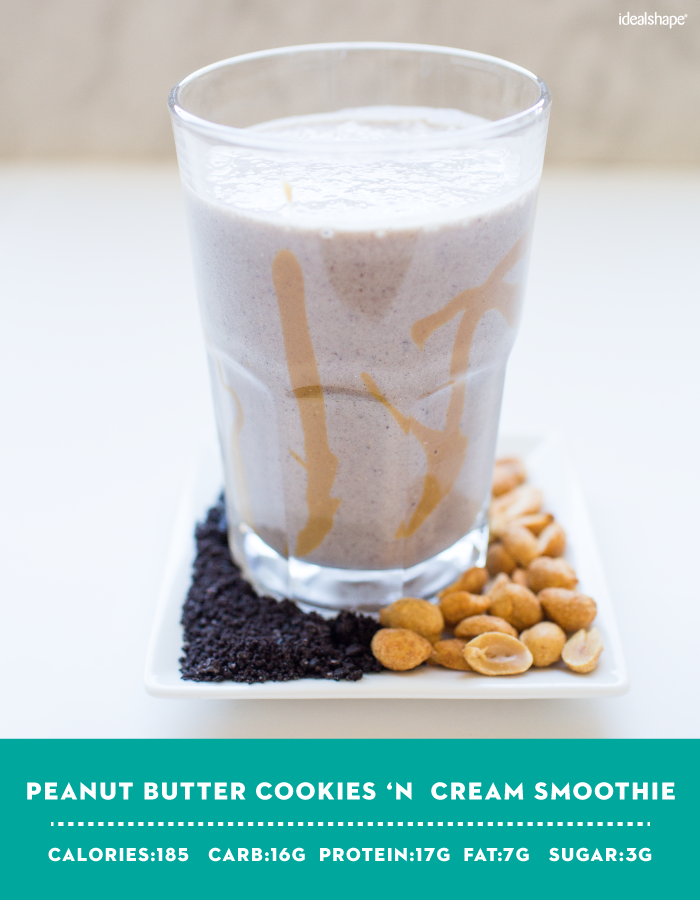 Peanut Butter Cookies 'N Cream Smoothie with IdealShake