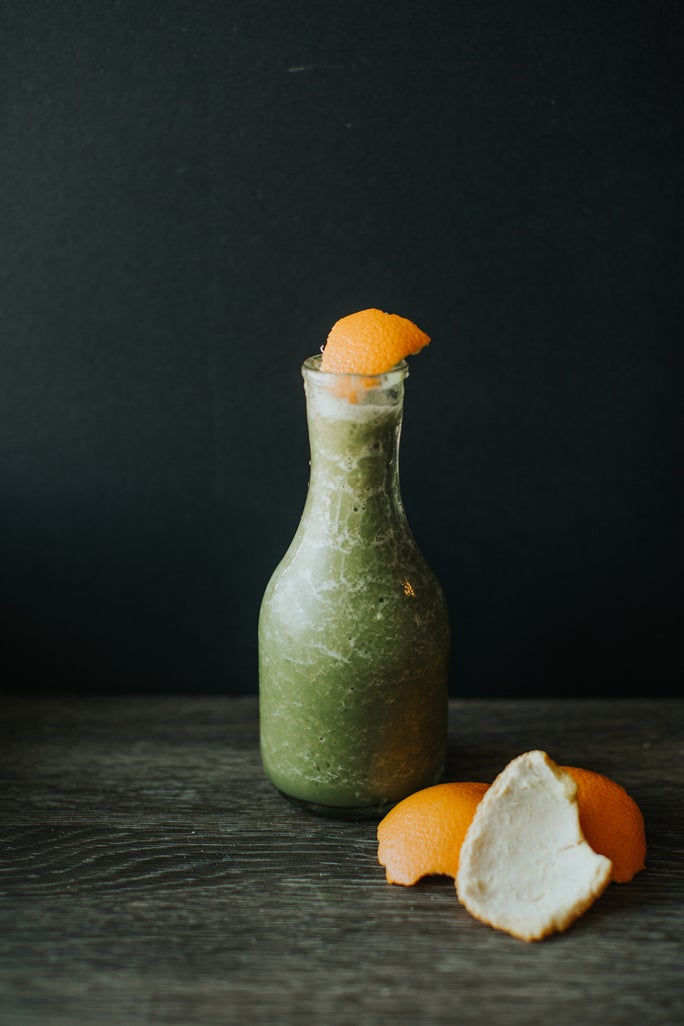 green ginger smoothie