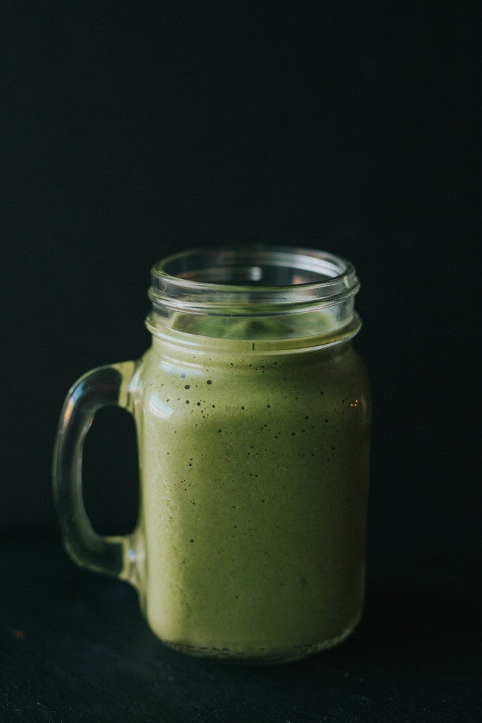 super shake vanilla green smoothie