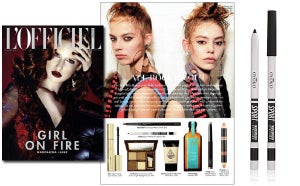 L’Officiel Singapore: Sport Waterproof Eyeliner