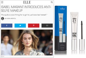 Elle: Isabel Marant Introduces Anti-Selfie Makeup