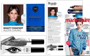 Marie Claire: Alexa Chung Beauty Passport