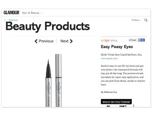 Glamour: Easy Peasy Eyes