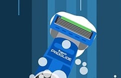 Rinsing Gillette Fusion ProGlide Styler