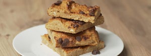 Chutné veganské blondies | Proteinové cizrnové blondies