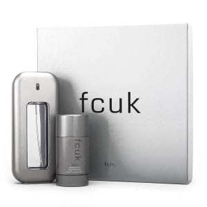 Fcuk - Him Gift Set (100Ml Eau De Toilette With Deodrant Stick)