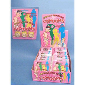 Small Pecker Condoms - Naught Gift