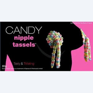 Candy Nipple Tassels- Naughty Gift