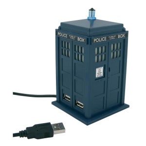 Doctor Who:Tardis USB 4 Port Powered Hub Station