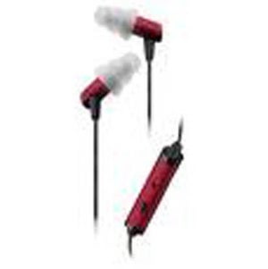 Etymotic HF2 High Fidelity Hands Free Noise-isolating headset and earphones for iPhone, Blackberry and other smartphones - Ruby