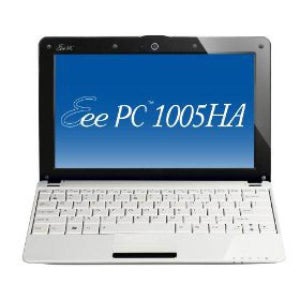 Asus 1005HA-WHI064X / ATOM N270 1.6G / 1024MB DDR2 / 160GB HDD / WHITE / Windows XP Windows Live Suite