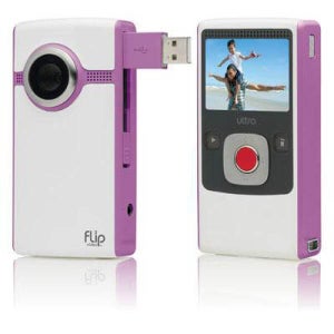 FLIP Video Ultra 2 Mini Camcorder - Pink