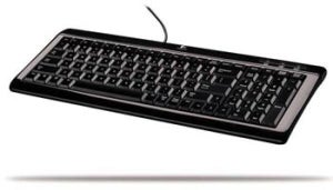 Logitech Ultra-Flat Keyboard PS/2 USB (967653-0120)