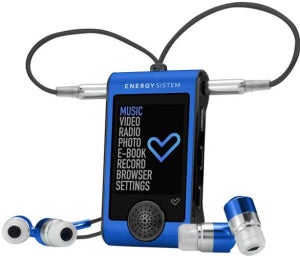 ENERGY SISTEM Energy 3040 Duo MP4 Player 1.8 Inch 16GB Blue Wave