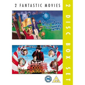 DOUBLE: WILLY WONKA / CHARLIE  THE CHOCOLATE FACTORY (2PK)