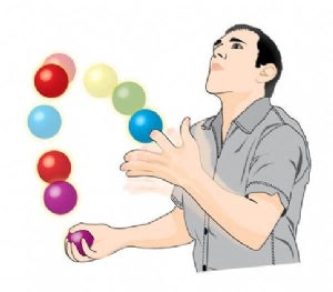 Light Up Juggling Balls