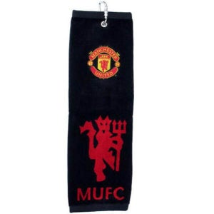 Manchester United FC Golf Tri-Fold Woven Towel