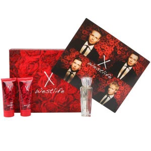 Westlife Perfume Gift Set - EDP 50ml 100ml Body Lotion 100ml Shower Gel