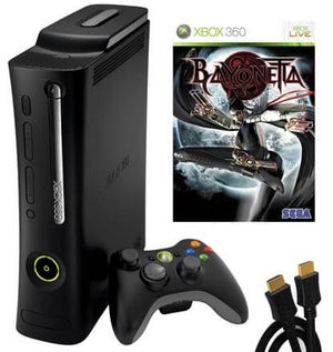 Xbox 360 Elite Console: Bundle (including Bayonetta & HDMI Cable)