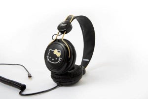 Coloud Hello Kitty Headphones - Black Gold