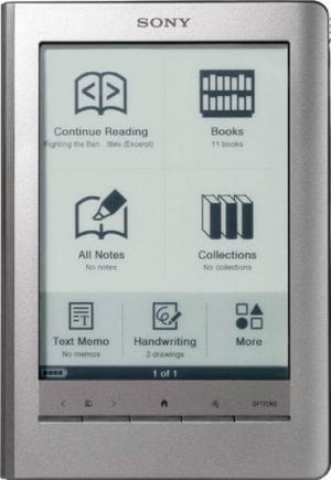 Sony PRS600S eBook Reader Touch Edition - Silver