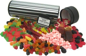 Retro Gummy Sweet Tube.