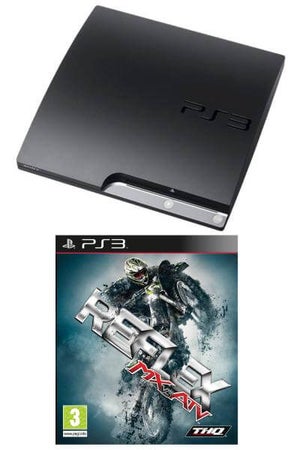 Playstation 3 PS3 Slim 120GB Console: Bundle (including MX vs ATV: Reflex & 2M HDMI Cable)