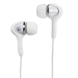 Skullcandy Smokin' Bud Headphones (White/Chrome)