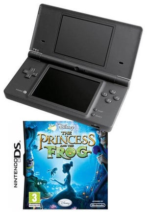 Nintendo DSI Black: Bundle (Including The Princess And The Frog)