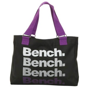 Bench Errend ladies large beach bag & purse - Black
