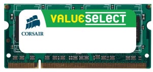 Corsair VS1GB400C3 PC Memory