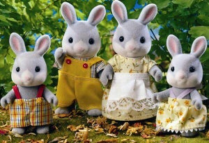 Sylvanian Families: Cottontail Rabbit Family