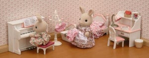 Sylvanian Families: Pretty pink bedroom set