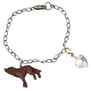 Twilight Eclipse Prop Replica Bellas Wolf And Heart Bracelet