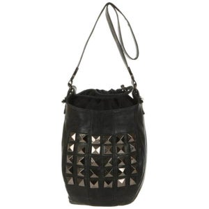 Mischa Barton Pyramid large stud bucket bag  