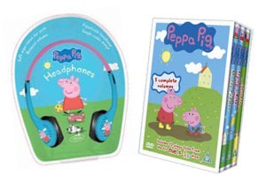 Peppa Pig DVD With Headphones