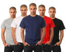 Men's 5 Pack Of Assorted T-Shirts 