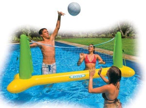 Swimming Pool Inflatable Volleyball Game
