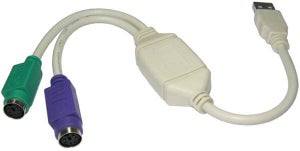BEST USB to PS2 Adaptor - PC Only (CDLSB-902)