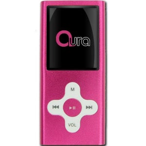 Aura 2GB MP4 Player - Pink