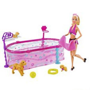 BARBIE PUPPY SWIM SCHOOL