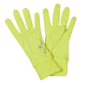 RonHill Lite Running Gloves - Yellow