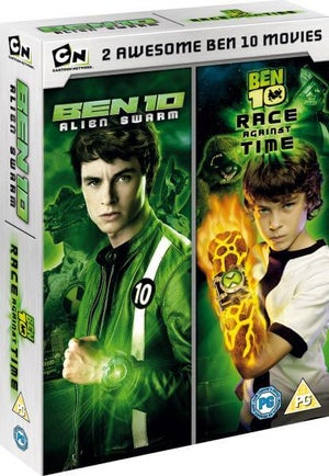 Ben 10 Alien Swarm/Race Against Time Double DVD